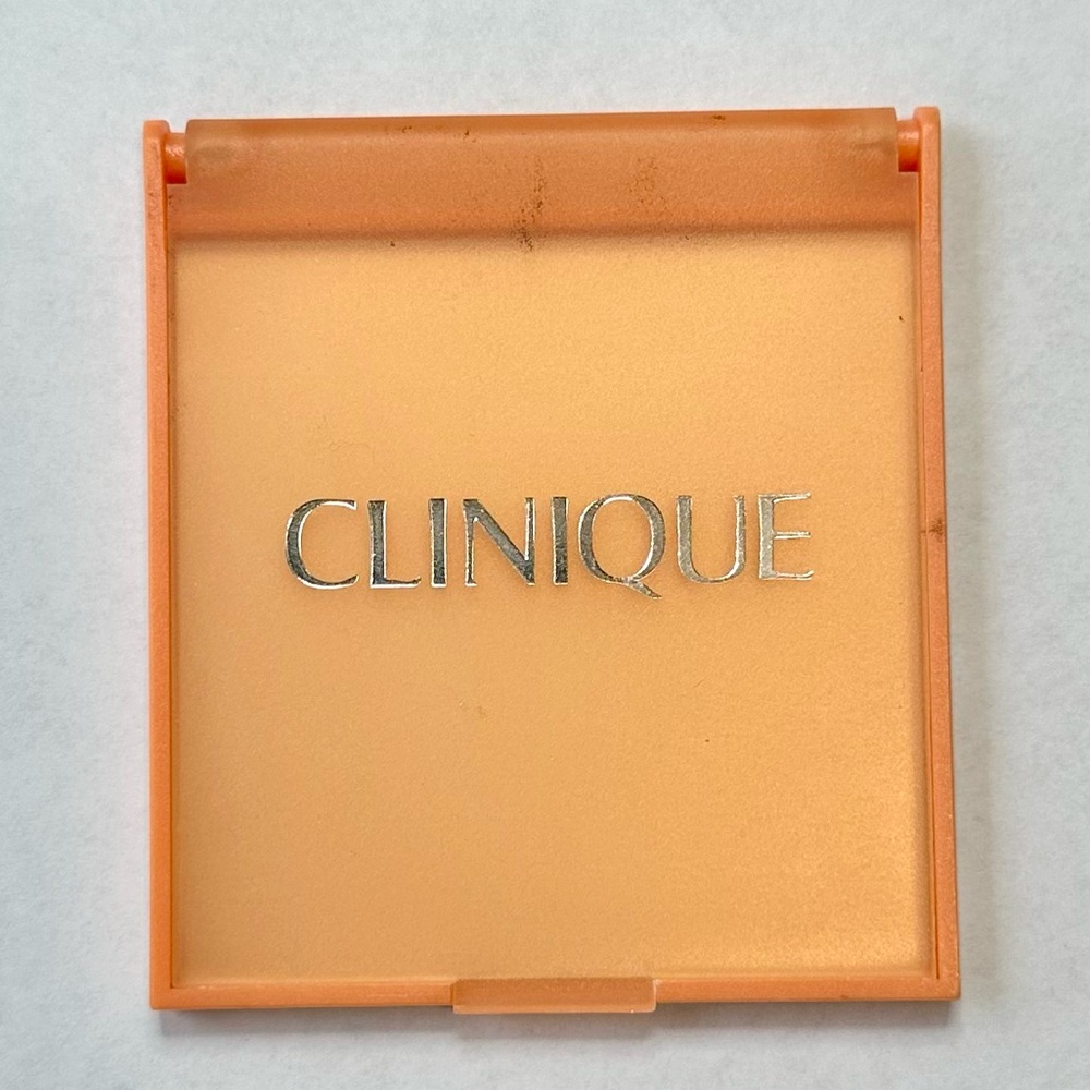 Clinique Orange Folding Pocket Makeup Mirror